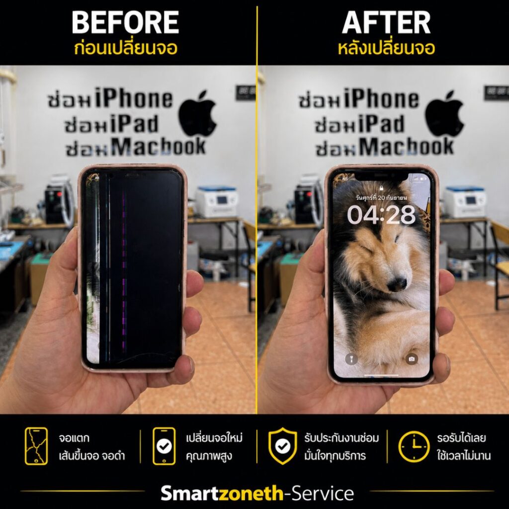 เปลี่ยนจอ iPhone